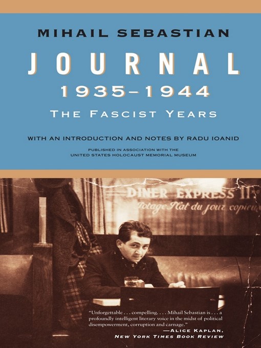 Title details for Journal 1935–1944 by Mihail Sebastian - Available